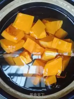 Make Pumpkin porridge step 1