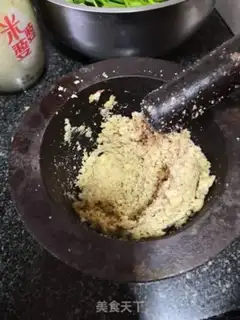 Make Traditional black sesame soup step 8