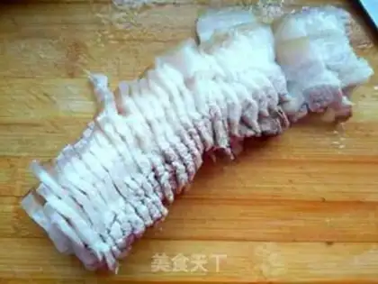 Make Garlic white meat step 4