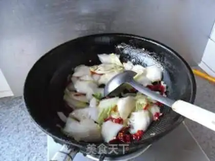 Make Hot sauerkraut step 6