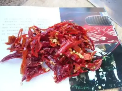 Make Spicy silk step 3