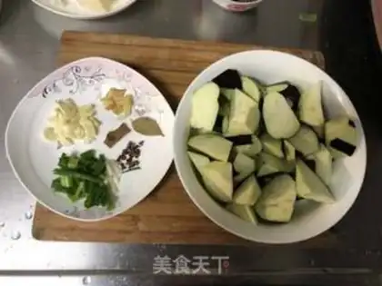 Make Red eggplant step 0