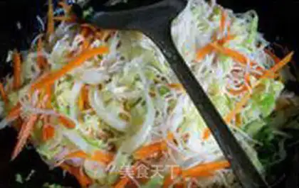 Make Crunch rice noodles step 11