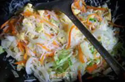 Make Crunch rice noodles step 12