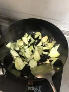 Make Red eggplant step 2