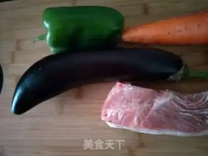 Make Soccer eggplant step 0