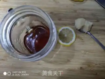 Make Lemon tea step 3