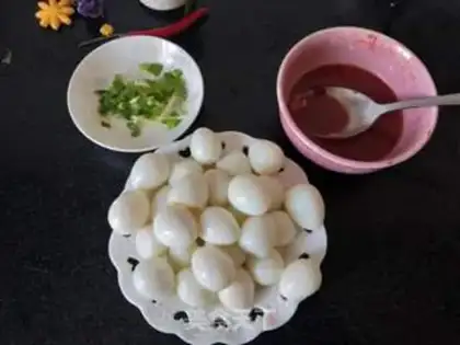 Make Tiger-skind quail eggs step 2