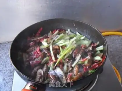 Make Spicy silk step 10