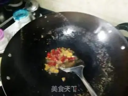 Make Spicy pan shrimp step 7