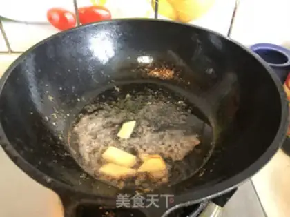 Make Mushrooms and shrimp step 4