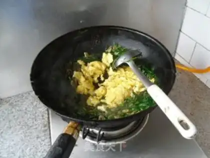Make Eggs, shrimp, casserole step 8