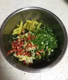 Make Spicy seaweed step 2