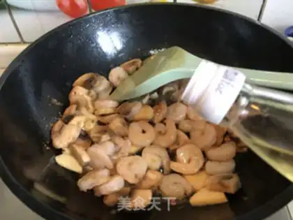 Make Mushrooms and shrimp step 8