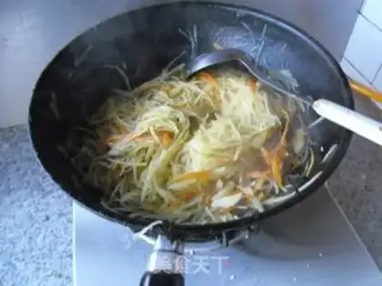 Make Potato gravy carrots step 7