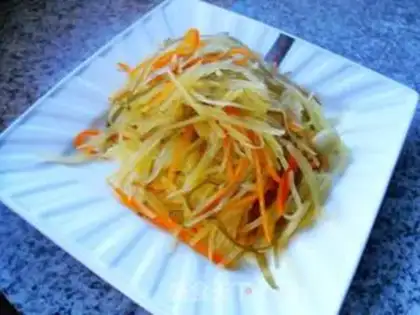 Make Potato gravy carrots step 9