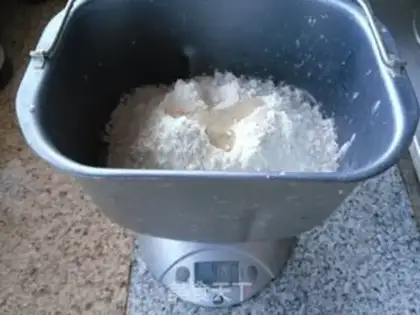 Make Juice bread step 1