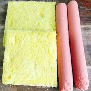 Make A ham toast step 0