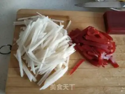 Make The ferrets and vegetables step 2