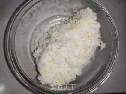 Make Milk and silky rice step 0