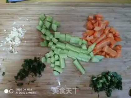 Make cucumbers with carrots step 2