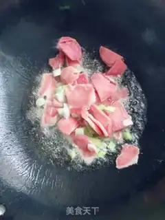 Make Celery and meat step 1