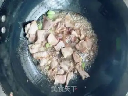 Make Celery and meat step 3