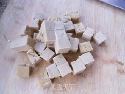 Make Bean-dry broccoli step 1