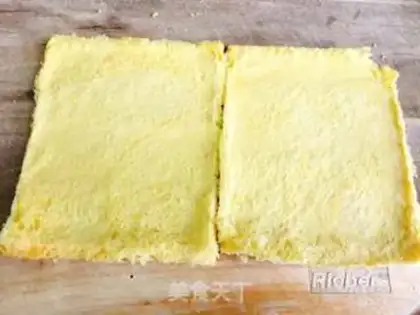 Make Purple banana rolls step 2