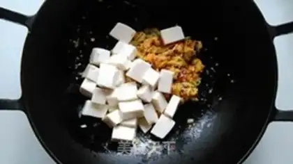 Make Crab tofu step 6