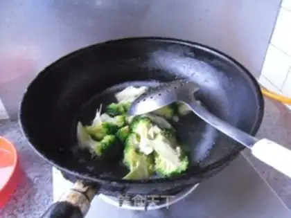 Make Bean-dry broccoli step 3