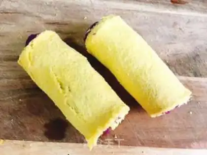 Make Purple banana rolls step 5