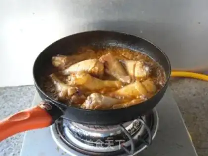 Make The chicken leg step 7