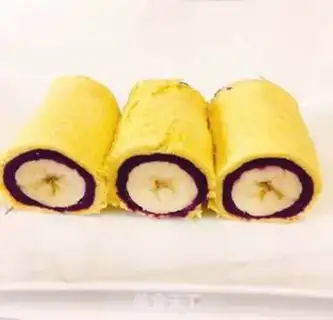 Make Purple banana rolls step 8