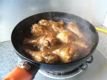 Make The chicken leg step 9