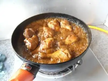 Make The chicken leg step 10