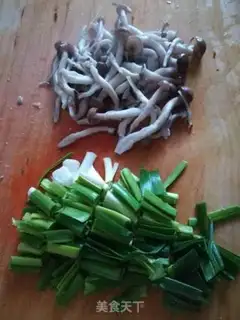 Make Garlic crab mushrooms step 1