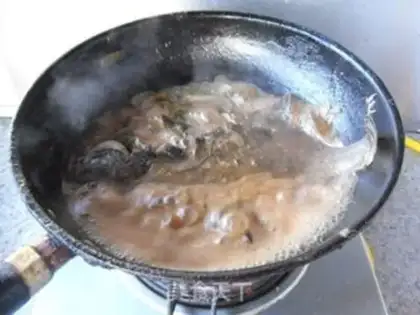 Make Onions burn fish step 9