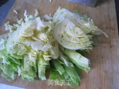 Make Seaweed silk and cabbage step 0