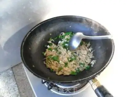 Make Seaweed silk and cabbage step 2