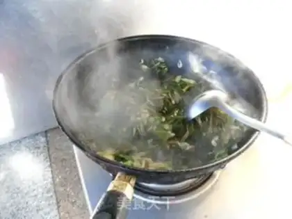 Make Seaweed silk and cabbage step 6