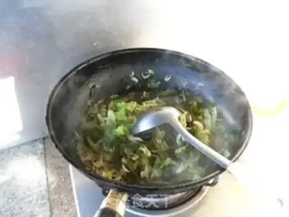 Make Seaweed silk and cabbage step 8