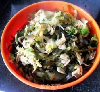 Make Seaweed silk and cabbage step 9
