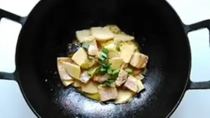 Make The winter burns salty fish step 6