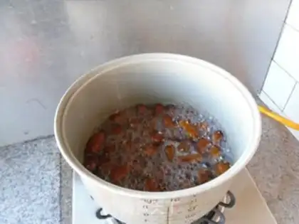 Make Dry ricin step 1