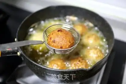 Make Salted eggs, yellow, yellow step 7