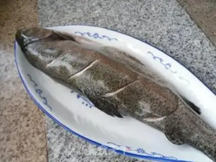 Make Bean rainbow trout step 0
