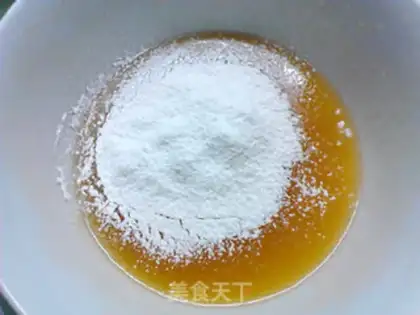 Make Smashed peanut pancakes step 3
