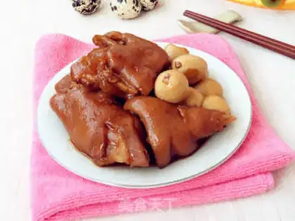 Make Soy pig hoofs step 9