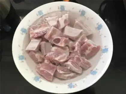 Make Cheese juice ribs step 0